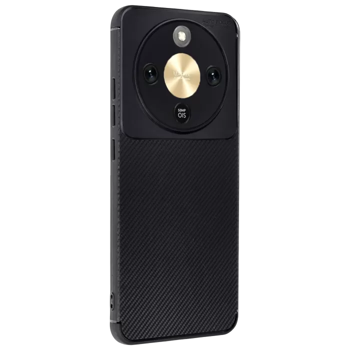 Newface Huawei Honor Magic 8 Lite Auto Focus Karbon Kapak - Siyah