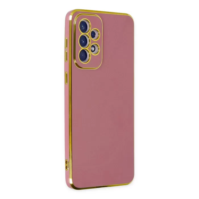 Newface Samsung Galaxy A32 Kılıf Volet Silikon - Kırmızı