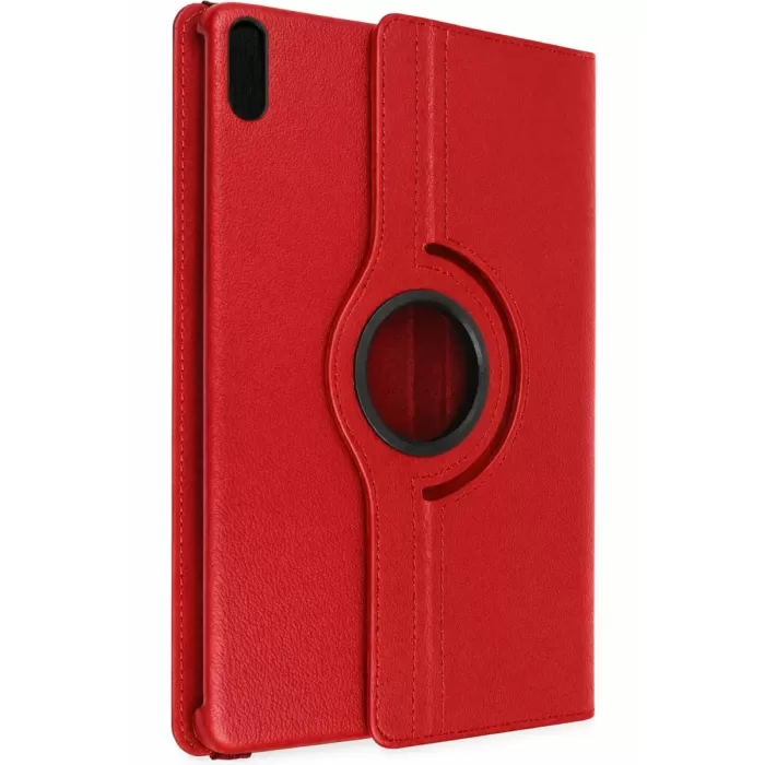 Newface Huawei MatePad 11 10.9 360 Tablet Deri Kılıf - Kırmızı