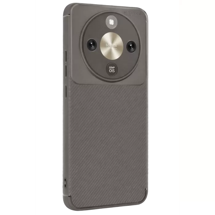 Newface Huawei Honor Magic 8 Lite Auto Focus Karbon Kapak - Gri