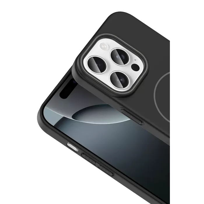 Joko iPhone 15 Pro Max Broş Magsafe Kapak - Çöl Titanyum