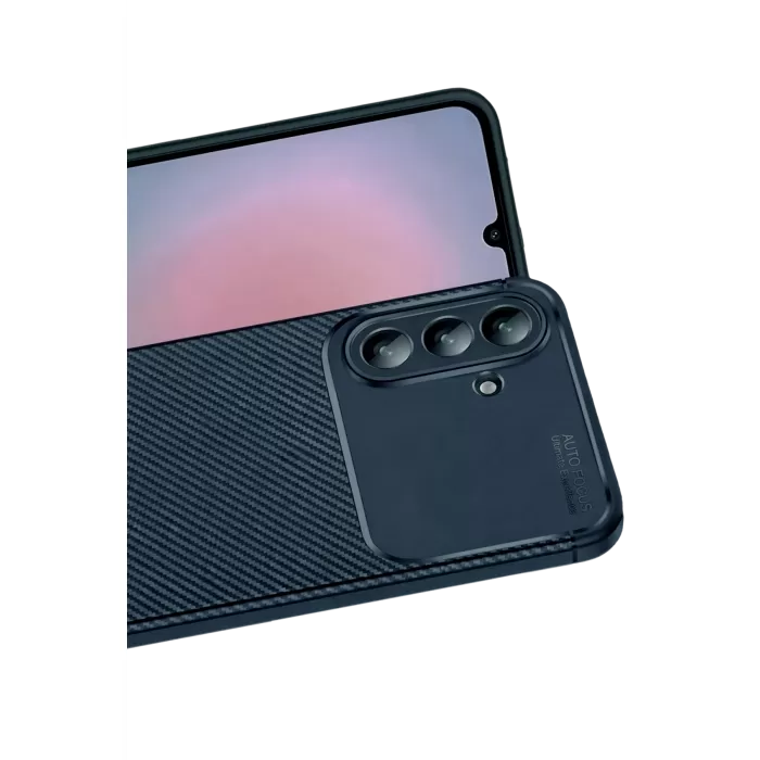 Newface Samsung Galaxy S26 Plus Auto Focus Karbon Kapak - Lacivert