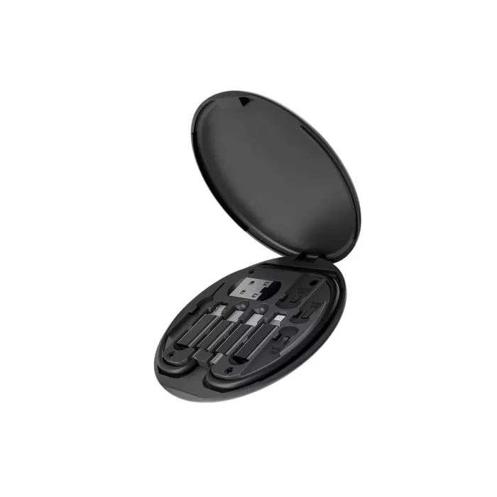 Konfulon SN06 3in1 Kablo ve Kart Düzenleyici - Siyah