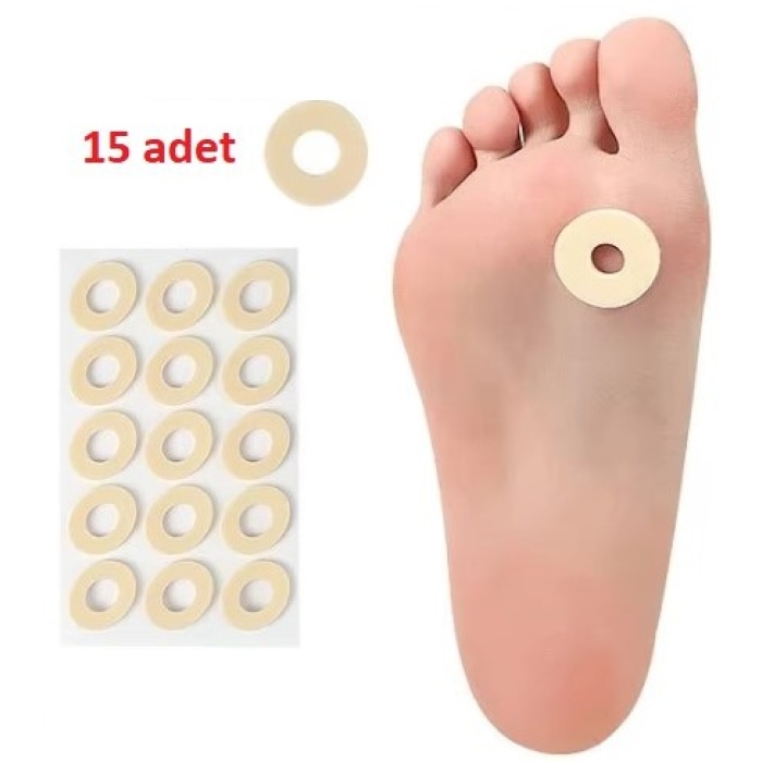 Ayak Nokta Pedi Sünger Yastık  15 li