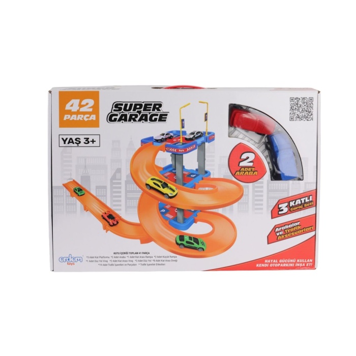 ER-201 SÜPER GARAGE OTOPARK SET