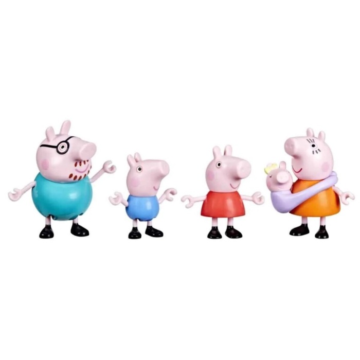 Peppa Pig ve Ailesi 5li Figür Seti +3 yaş