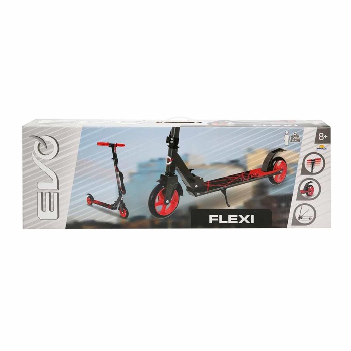 EVO SCOOTER 2TKR FLEXİ MAX100KG KIRMIZI
