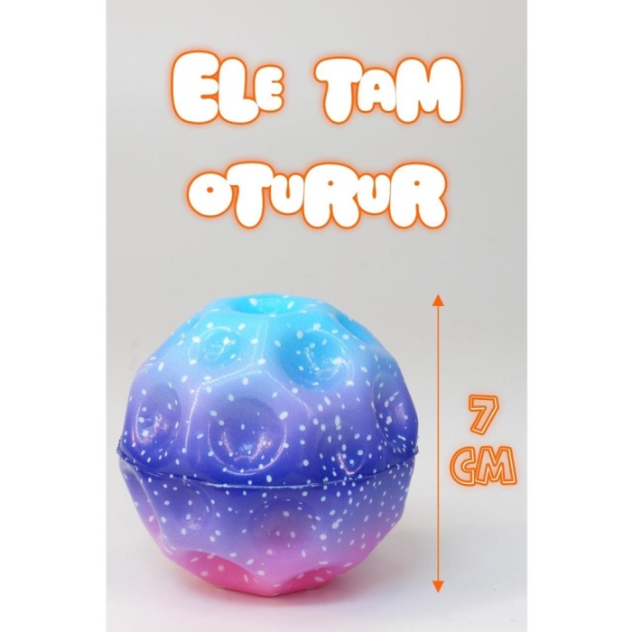 BSF-101 MOONBALL AY TOPU IŞIKLI 70MM -CNS