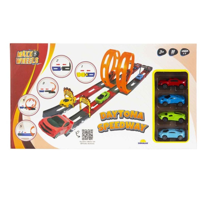 S00005366 SET 2Lİ DAYTONA SPEEDWAY 18PRÇ-SUN