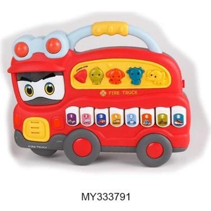 855-109D PİLLİ MÜZİKLİ OTOBÜS -ZRV