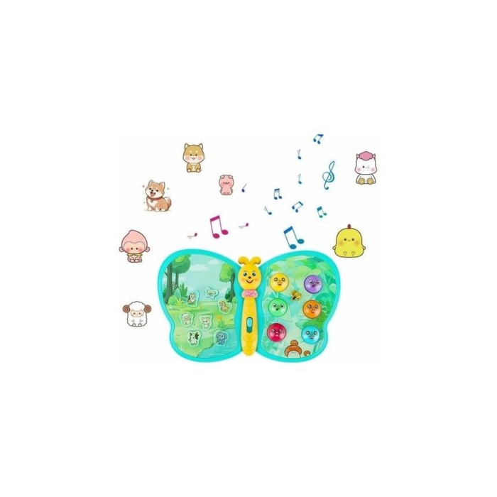 855-181D PİLLİ MÜZİKLİ KELEBEK -ZRV