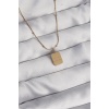 Erb 316L Çelik   Renk Kare Charm Model Kolye