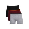 Moda Çizgi Erkek Penye 3lü Boxer 40096