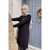 Moda Çizgi Triko Tunik