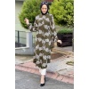 Moda Çizgi Desenli Tunik