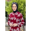 Moda Çizgi Desenli Tunik
