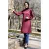Moda Çizgi Desenli Tunik