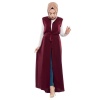 Moda Çizgi Yakalı Yelek
