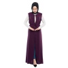 Moda Çizgi Yakalı Yelek