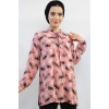 Moda Çizgi Kravatlı Bluz MC5172