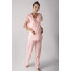 Artış 13208 Bayan Kısa Kol Lohusa Pijama Takımı