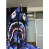 Unisex Pubg Bape x Shark Hoodie - Mavi