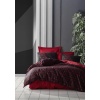 Cotton Box Dark Ranforce Nevresim Takımı Tek Kişilik Shadow Bordo