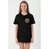 Türk Arma Baskı T-shirt - Siyah