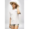 30 Ağustos Unisex Baskılı T-shirt - Beyaz