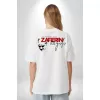30 Ağustos Unisex Baskılı T-shirt - Beyaz