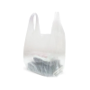 Şeffaf Atlet Poşet Orta Boy 28x50 cm 1 Paket Takriben 200 Adet