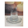 Müge 6lı Cam Çay Tabağı Çay Tabak Altlığı Royaleks-TG- 3