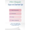 Altınbaşak Oya ve Dantel İpi 20 gr - Royaleks - No: Ş.BEYAZ