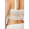 Pierre Cardin  0 Kadife Saten 3lü Kadın Croplu Pijama Takımı
