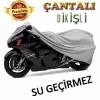 Motorsiklet Branda Miflonlu Su Geçirmez 4 Mevsim (125CC 150CC UYUMLU) - Gri