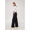 İki Iplik Bol Paça Eşofman Pantalon - Siyah