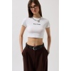 Nepo Baskılı Crop T-Shirt