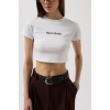 Nepo Baskılı Crop T-Shirt