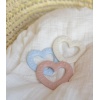 Bibs   Bitie Diş Kaşıyıcı Heart - Pink Plum