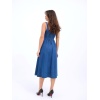 7143 KOT ELBİSE-MAVİ