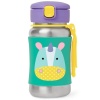 Skip Hop Pipetli Paslanmaz Çelik Suluk 350ml Unicorn