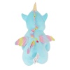 5018 Kadife Mavi Unicorn -My Friend Toys