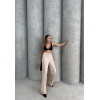 Çımalı keten pantolon
