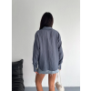 Çizgili oversize gömlek