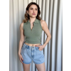 Kısa fermuarlı crop