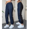 6627 KOT PANTOLON-MAVİ