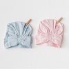 Andywawa AC25648 Cuddly Bunny Bear 2Li Şapka Pink Blue
