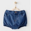 Andywawa AC25933 Casual Bebek Şort İndigo