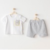 Andywawa AC25812 Little King 2Li Bebe Takım Grey