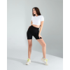 Beyaz Fitilli Kaşkorse Mini Bluz